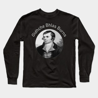 Robbie Burns - Oidhche Bhlas Burns 1 Long Sleeve T-Shirt
